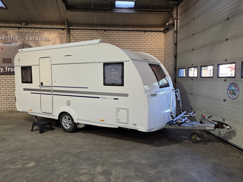 Adria Altea 462 PU /Mover /Cassette luifel/ Groot Frans bed, Rondzit, Bedrijf, 5 tot 6 meter, Tot en met 4