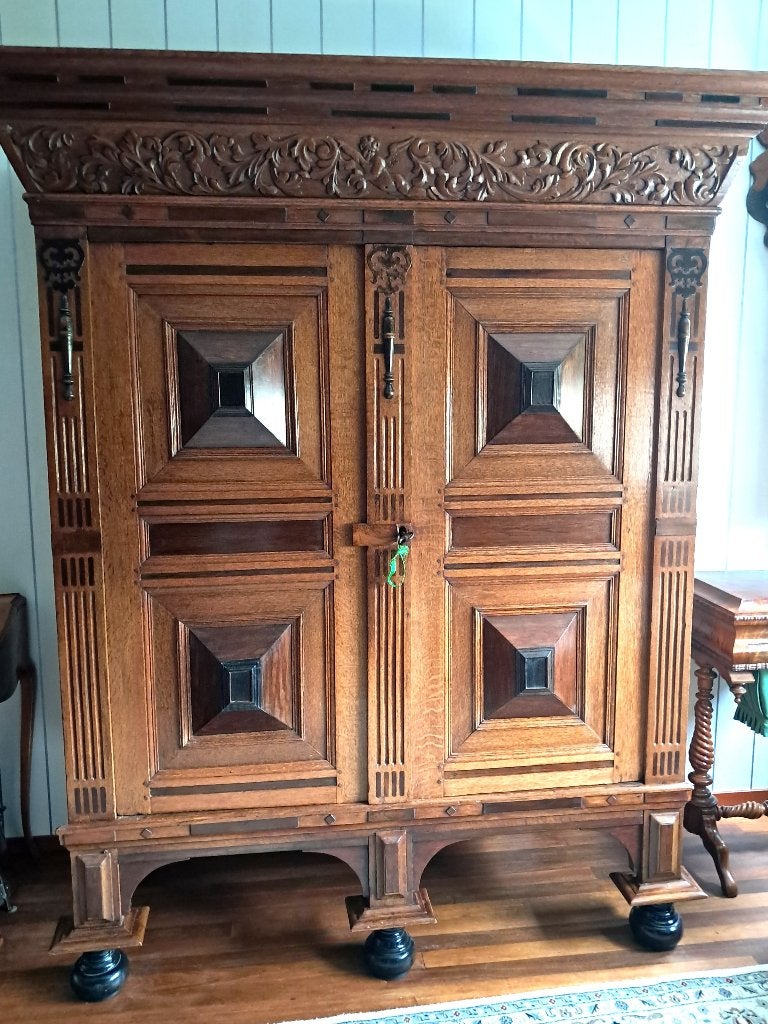 17e-eeuwse Gelderse kussenkast, Antiek en Kunst, Ophalen