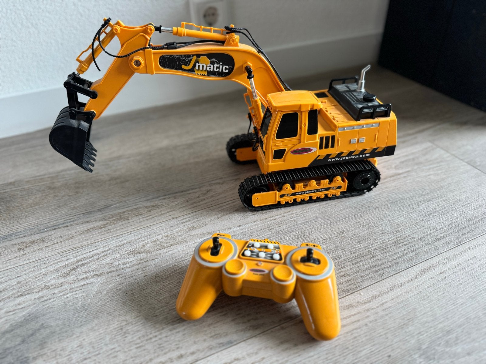 Afstandsbestuurbare Graafmachine - Perfect Sint Cadeau!, Ophalen of Verzenden, Zo goed als nieuw