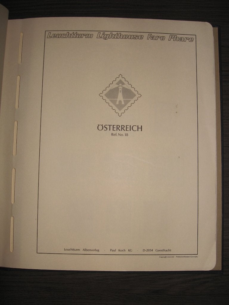 Verzameling Oostenrijk 1971 t/m 1987 op Leuchtturm bladen., Postzegels en Munten, Postzegels | Volle albums en Verzamelingen, Verzenden