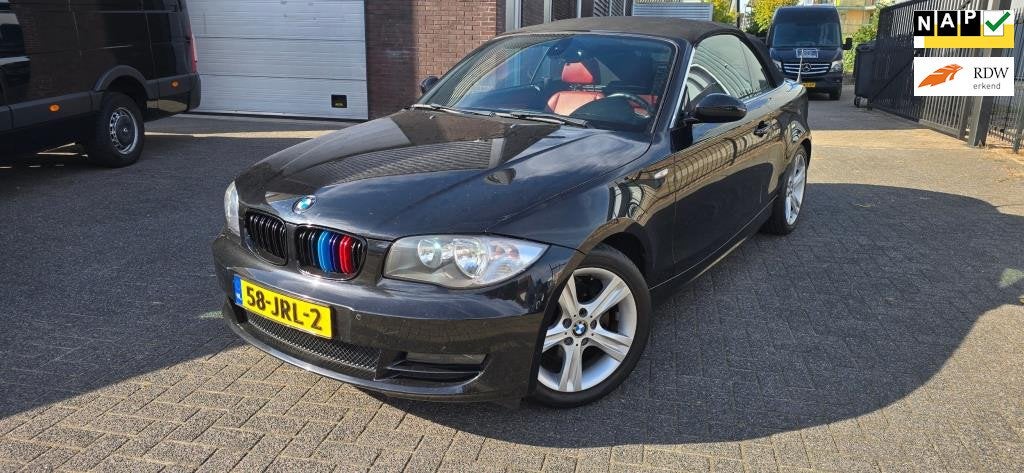 BMW 1-serie Cabrio 120i Summer, Auto's, BMW, 1-Serie, 4 cilinders, Cabriolet, 4 stoelen