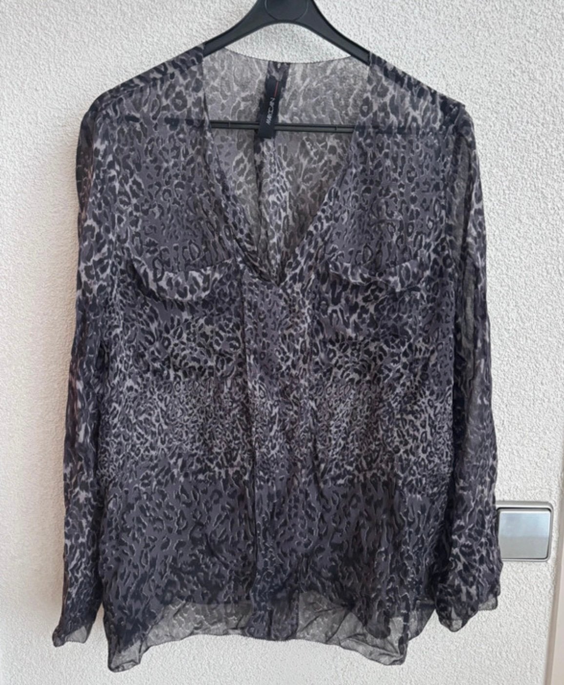 Marc Cain blouse, Ophalen of Verzenden, Zo goed als nieuw, Maat 42/44 (L), Meerkleurig