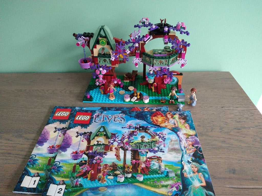 Lego Elves 41075 The Elves Treetop Hideaway boomhuis boomhut, Compleet, Overige thema's, Lego, Ophalen of Verzenden