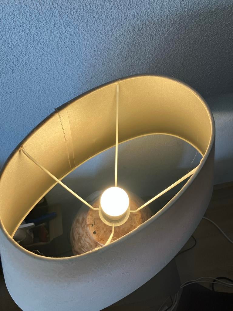 Schemerlamp met kap, Ophalen of Verzenden, Gebruikt