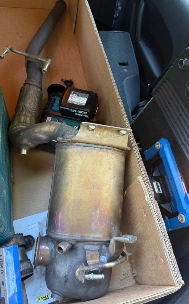 Originele VW roetfilter, Ophalen, Gebruikt, Audi