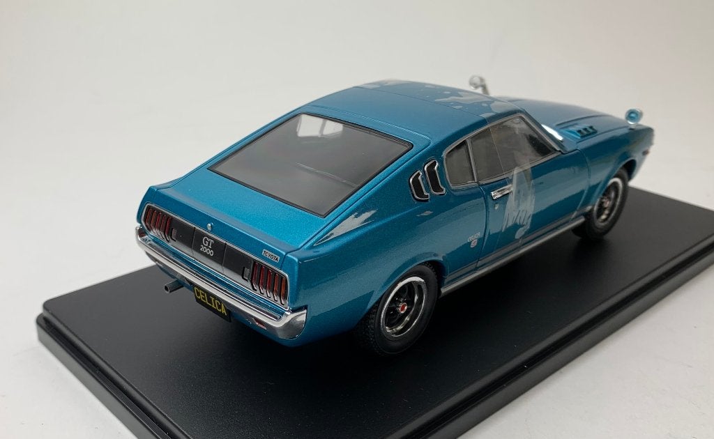 Whitebox 1:24 Toyota Celica LB 2000 GT turkoois met 2 openin, Hobby en Vrije tijd, Modelauto's | 1:24, Overige merken, -, Nieuw