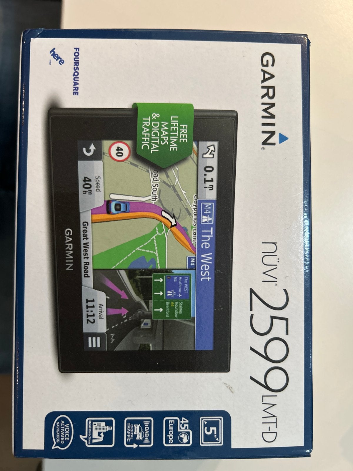 Garmin nüvi 2599LMT-D Navigatiesysteem, Ophalen of Verzenden, Zo goed als nieuw