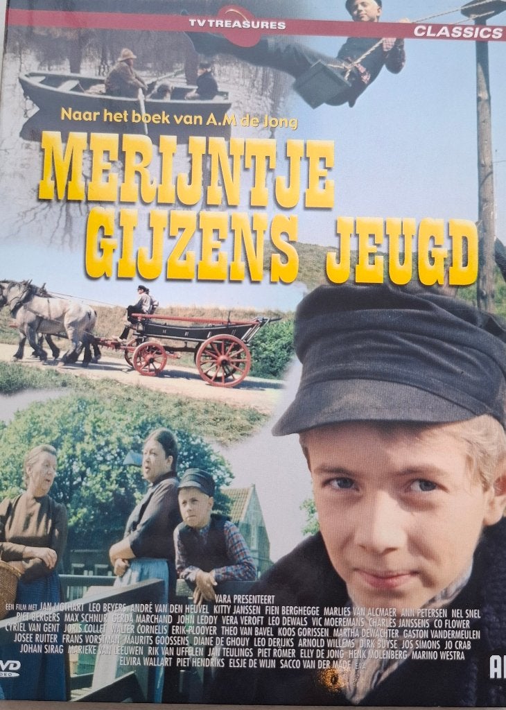 Merijntje Gijzens Jeugd - 3 DVD Boxset - Krasvrij, Alle leeftijden, Tv-serie, Zo goed als nieuw, Familie