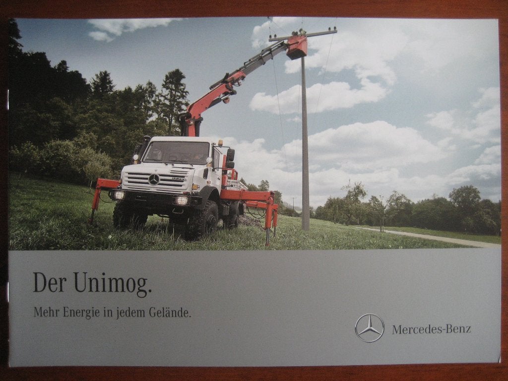 Mercedes-Benz Unimog (sept. 2010), Boeken, Auto's | Folders en Tijdschriften, Ophalen of Verzenden, Nieuw, Mercedes