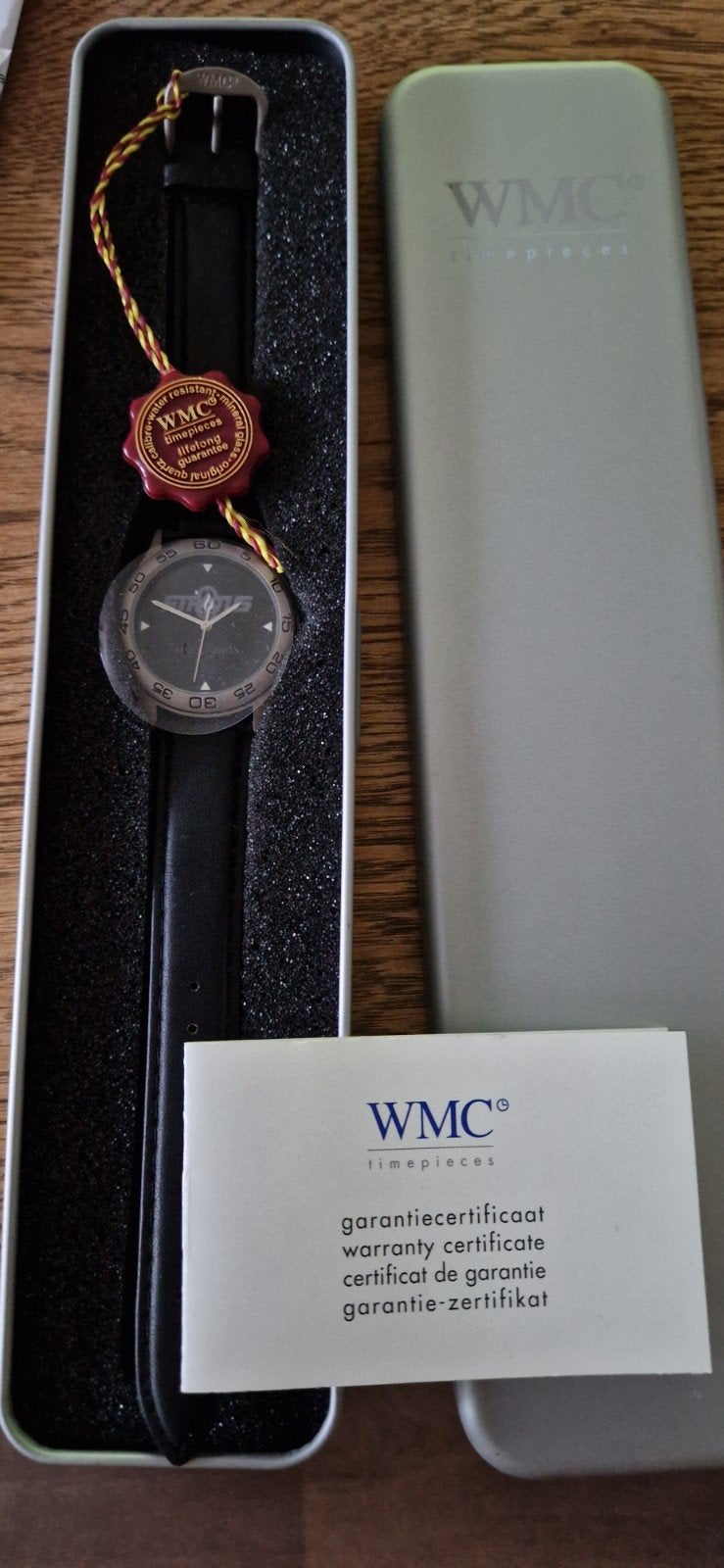 Nieuw WMC Timepieces horloge, Sieraden, Tassen en Uiterlijk, Horloges | Heren, Overige merken, Leer, Staal, Polshorloge