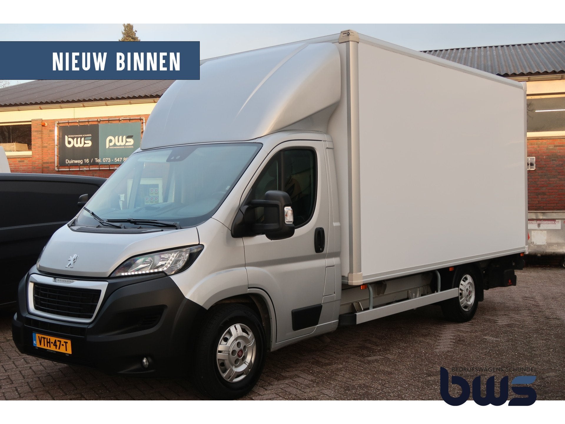 Peugeot Boxer 2.2 BlueHDi 165 3,5T Zwaar / Luchtvering / Tac, Stof, Gebruikt, 4 cilinders, Origineel Nederlands