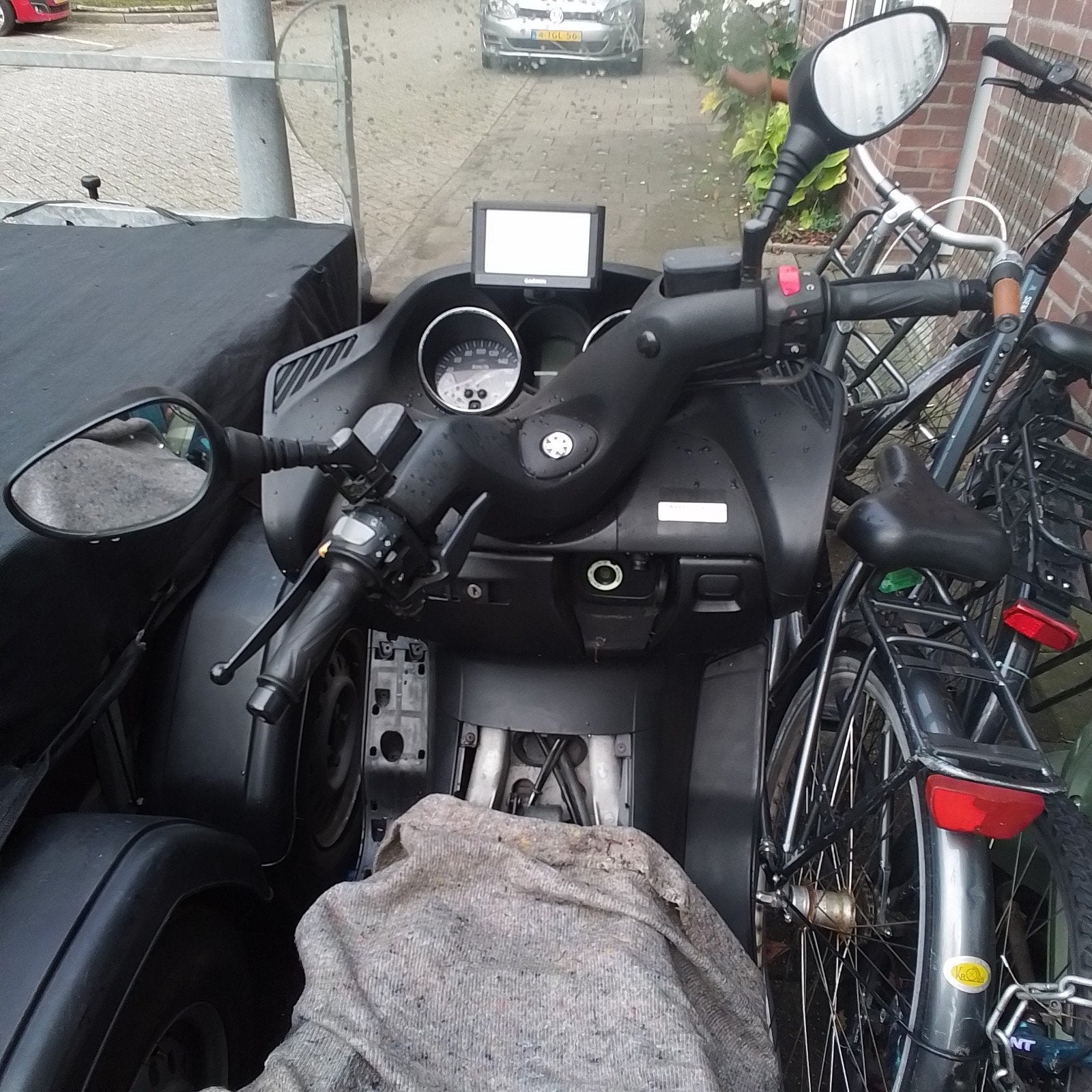 Yamaha Majesty 400 -voor Onderdelen (Motor en Kappen 100%), Ophalen, Gebruikt