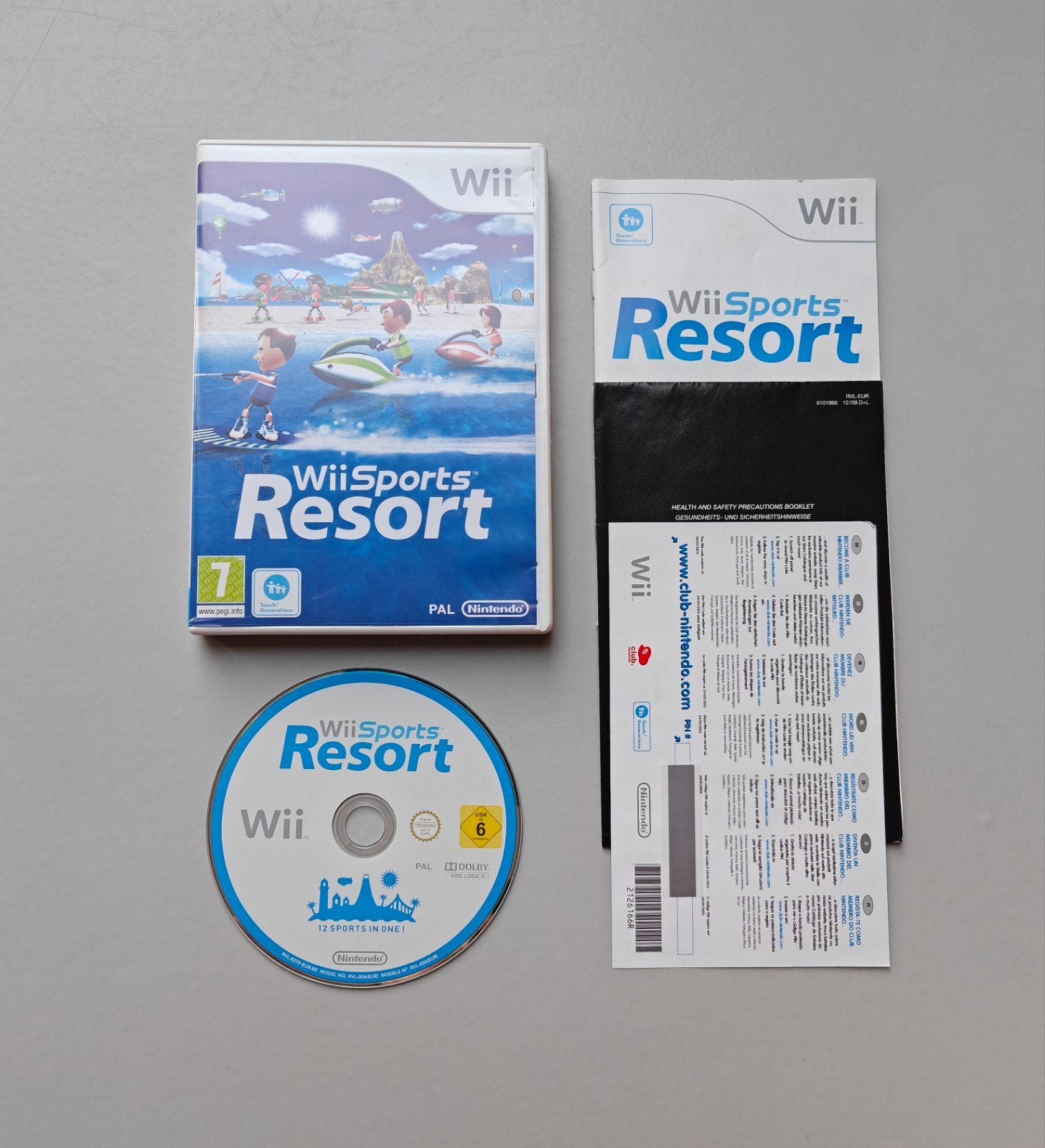 Wii Sports Resort - Nintendo Wii - Compleet, Spelcomputers en Games, Games | Nintendo Wii, Ophalen of Verzenden, Zo goed als nieuw