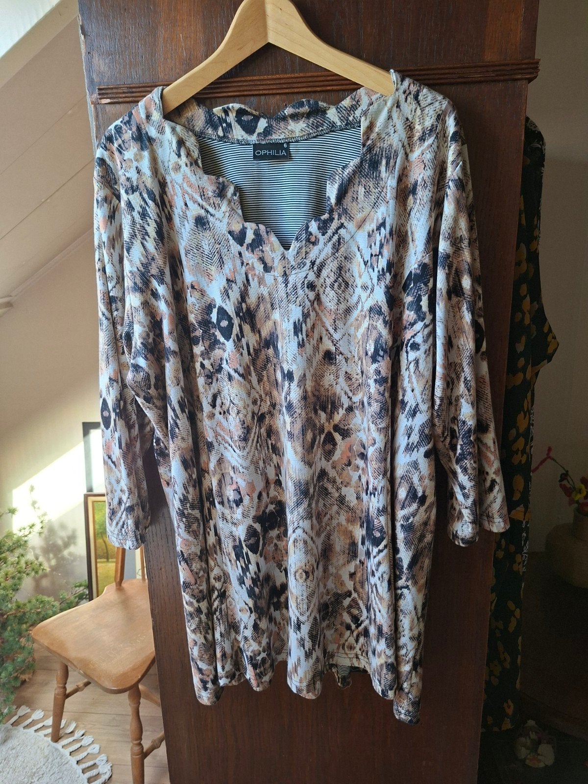 Shirt van Ophilia maat 6, Kleding | Dames, Ophilia, Ophalen of Verzenden, Gedragen, Shirt of Top