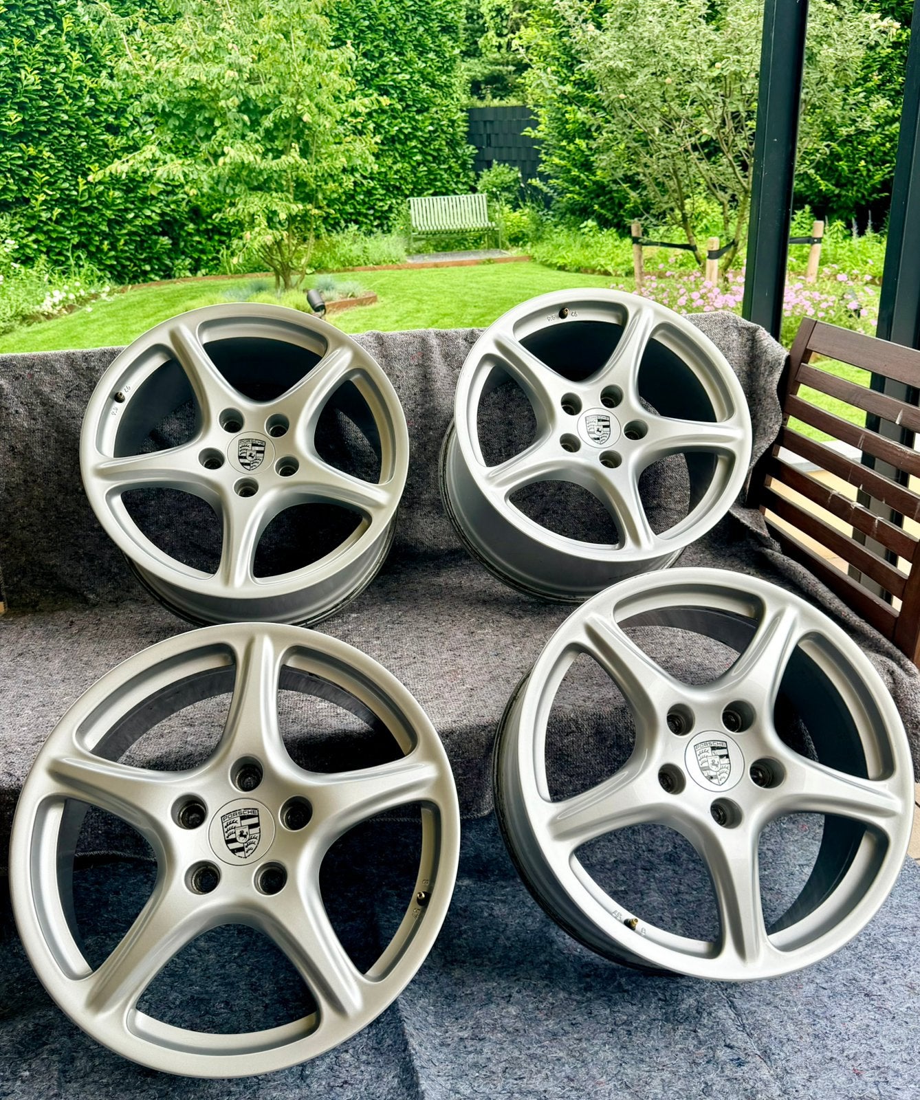 Porsche Carrera Classic velgen 19 inch 987 Cayman of Boxster, 19 inch, Gebruikt, Velg(en), Ophalen of Verzenden