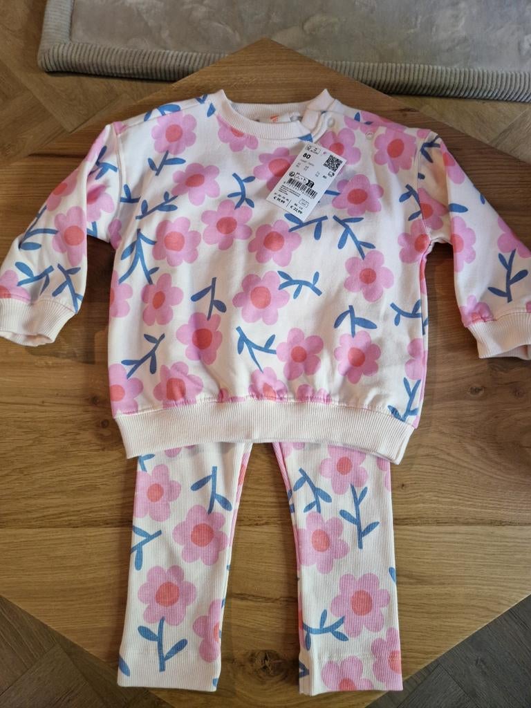 Setje maat 80 nieuw, Kinderen en Baby's, Babykleding | Maat 80, Ophalen of Verzenden, Nieuw, Hema, Meisje