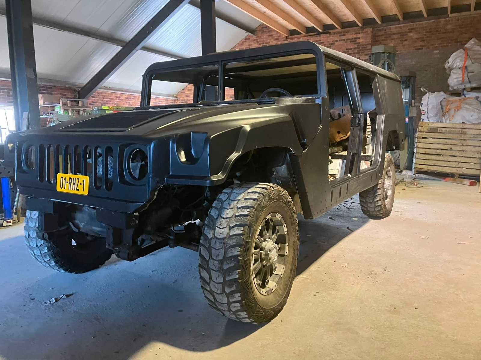 1985 Hummer Suburban Chevrolet Projectvoertuig – 6.2 V8 Di, Auto's, Chevrolet, Suburban, Gebruikt, Wit, Diesel