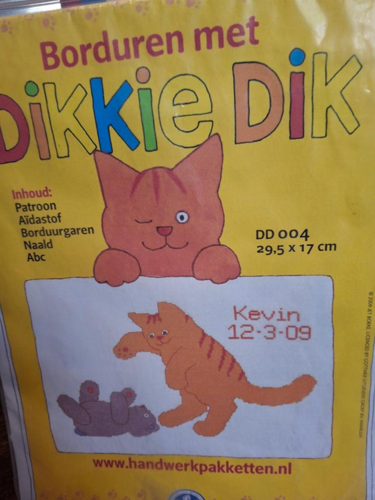 Geboorte pakket-dikke dik, Hobby en Vrije tijd, Borduren en Borduurmachines, Ophalen of Verzenden, Nieuw, Borduurpakket