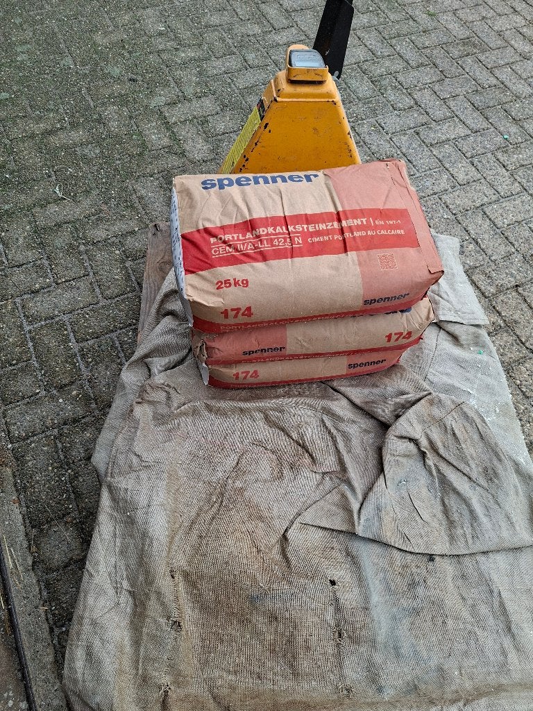 cement, Ophalen, Nieuw, Overige typen