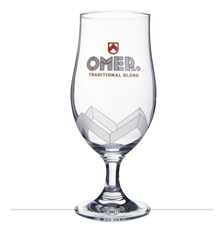 Omer Traditional Blond Bierglas, Ophalen of Verzenden, Zo goed als nieuw, Overige merken, Glas