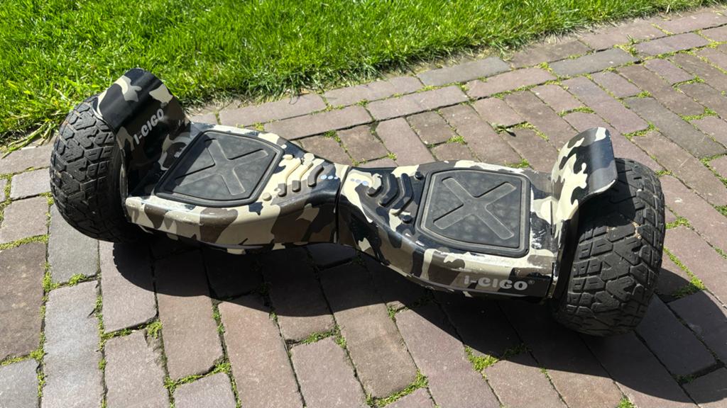 I-Cigo Hoverboard met Stoeltje en Lader - Camouflage, Ophalen, Gebruikt, Overige typen