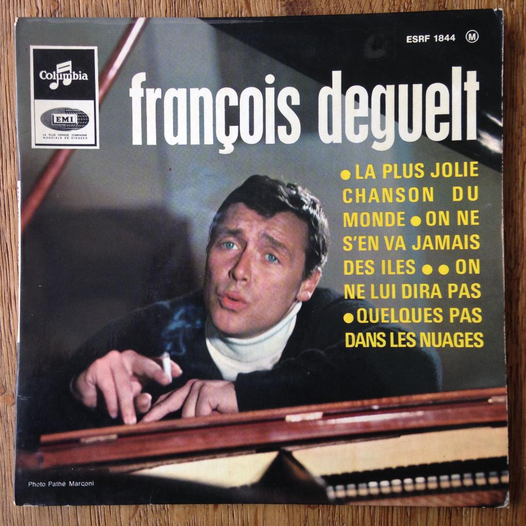 Francois Deguelt Plus Jolie Chanson Du Monde 7" EP France, Gebruikt, 7 inch, Ophalen of Verzenden, Pop
