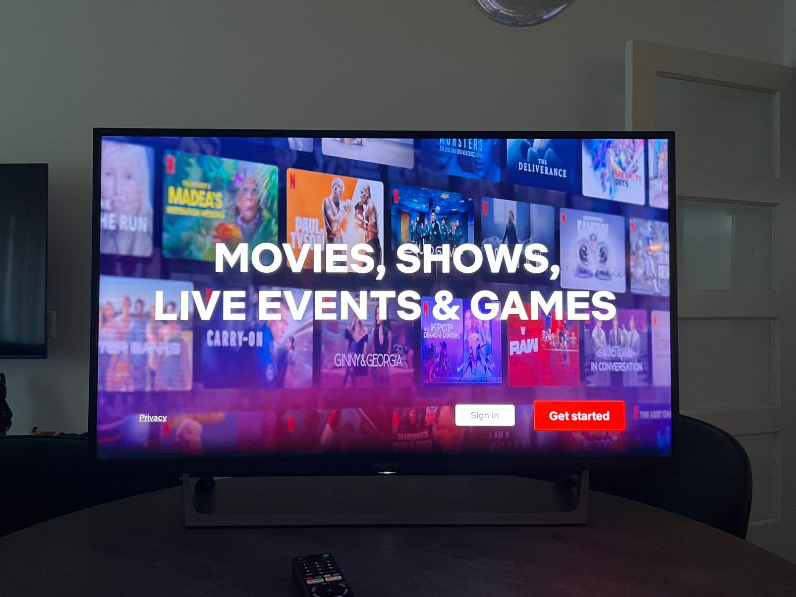 Sony Bravia 40” TV, Ophalen, Zo goed als nieuw, Tv
