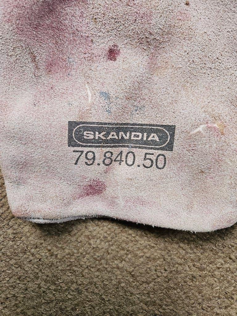 Skandia Spijkerschort leder 3-vaks, Ophalen of Verzenden, Zo goed als nieuw