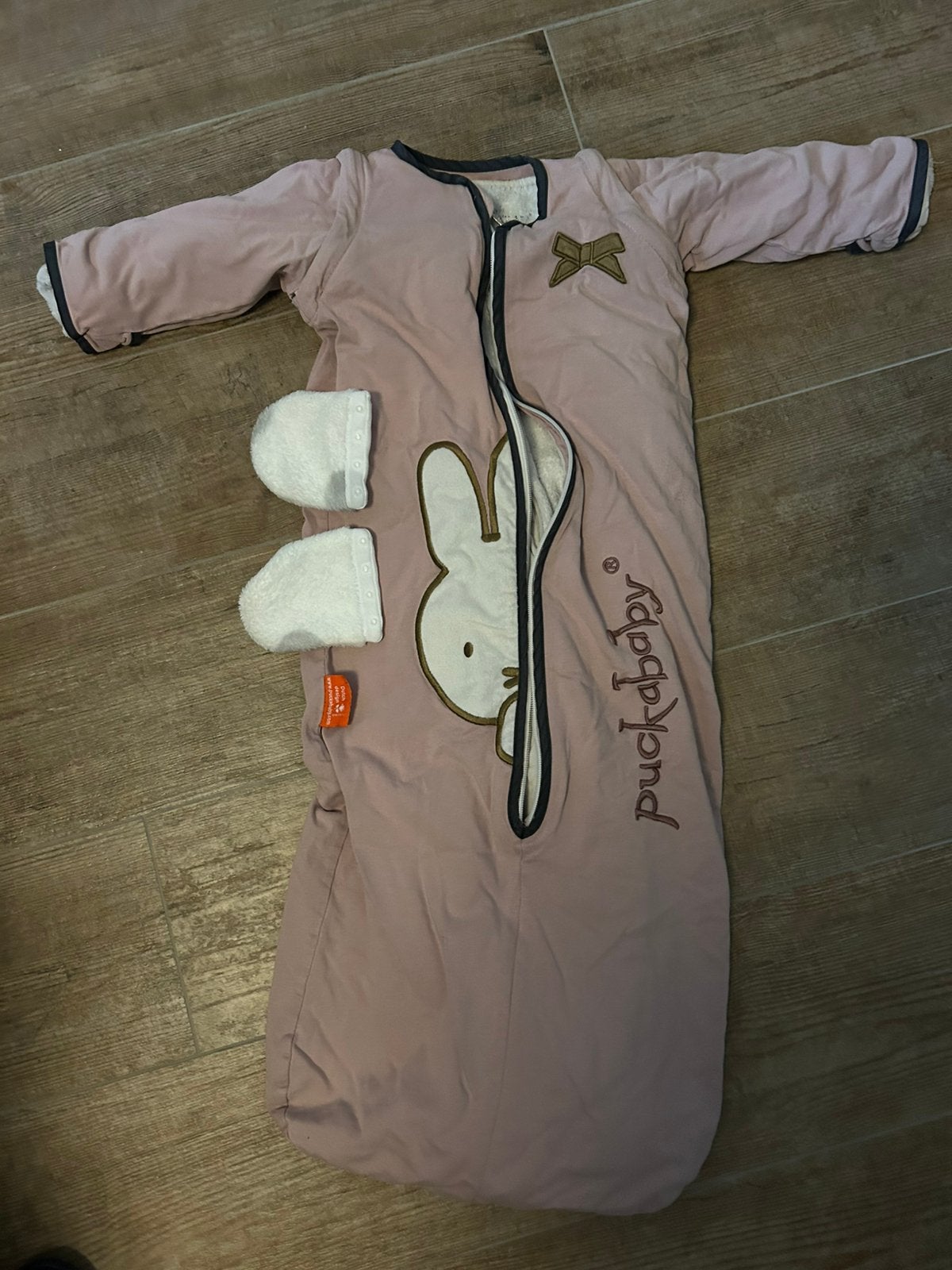 Puckababy slaapzak, Kinderen en Baby's, Ophalen, Puckababy, Zo goed als nieuw, Roze