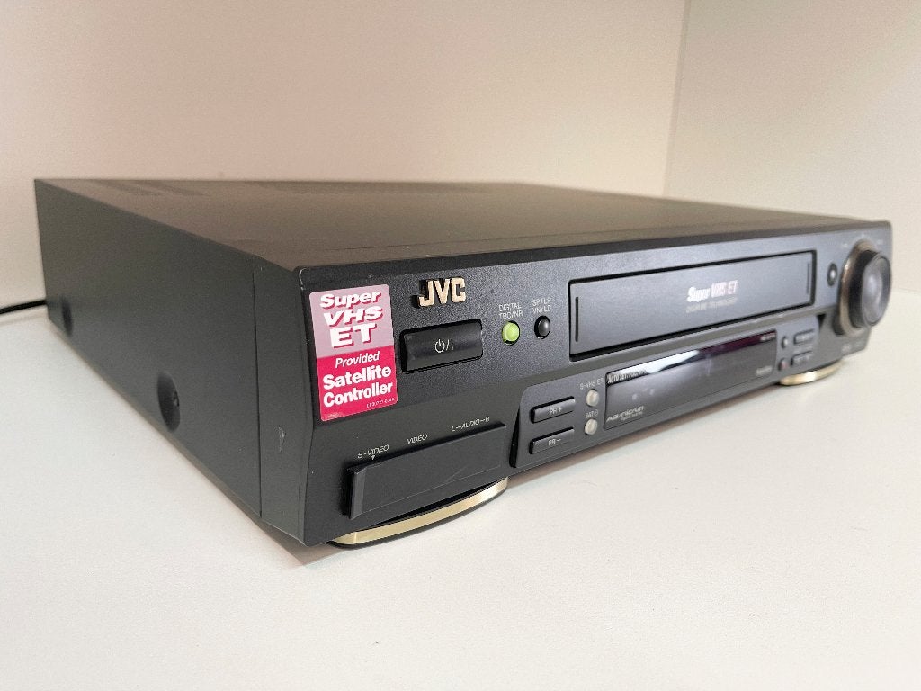 JVC HR-S7711EU Super VHS ET Recorder | Time Base Corrector, Audio, Tv en Foto, Videospelers, N, N, Zo goed als nieuw, VHS-speler of -recorder