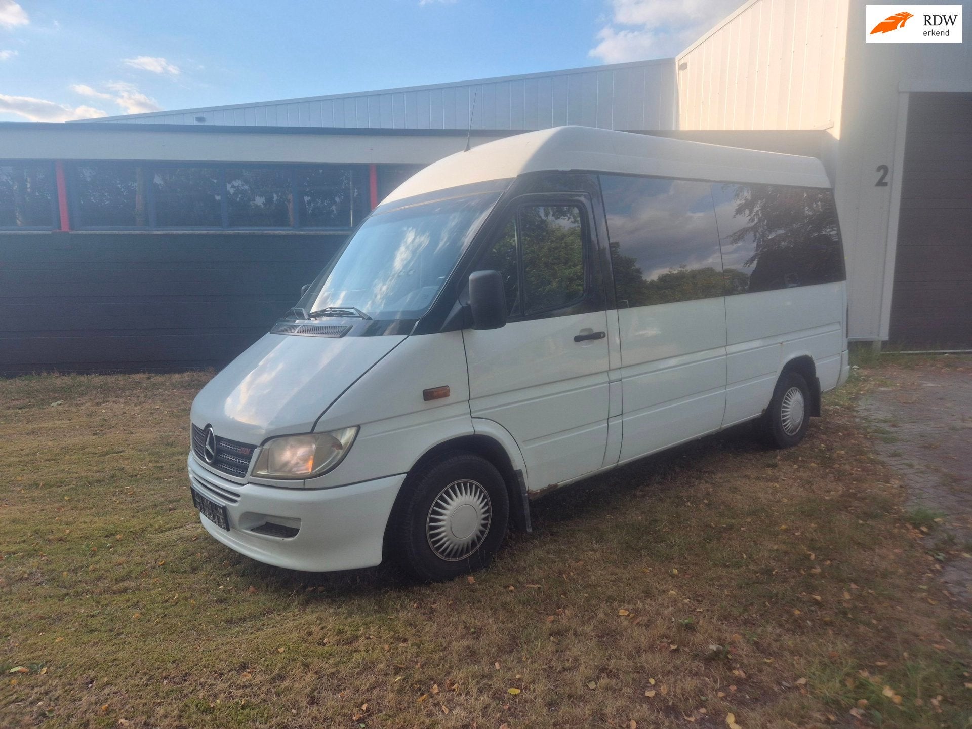 Mercedes-Benz Sprinter SPRINTER 2X MINIBUS LANG HOOG CDI PRO, Achterwielaandrijving, Gebruikt, 4 cilinders, 2800 kg