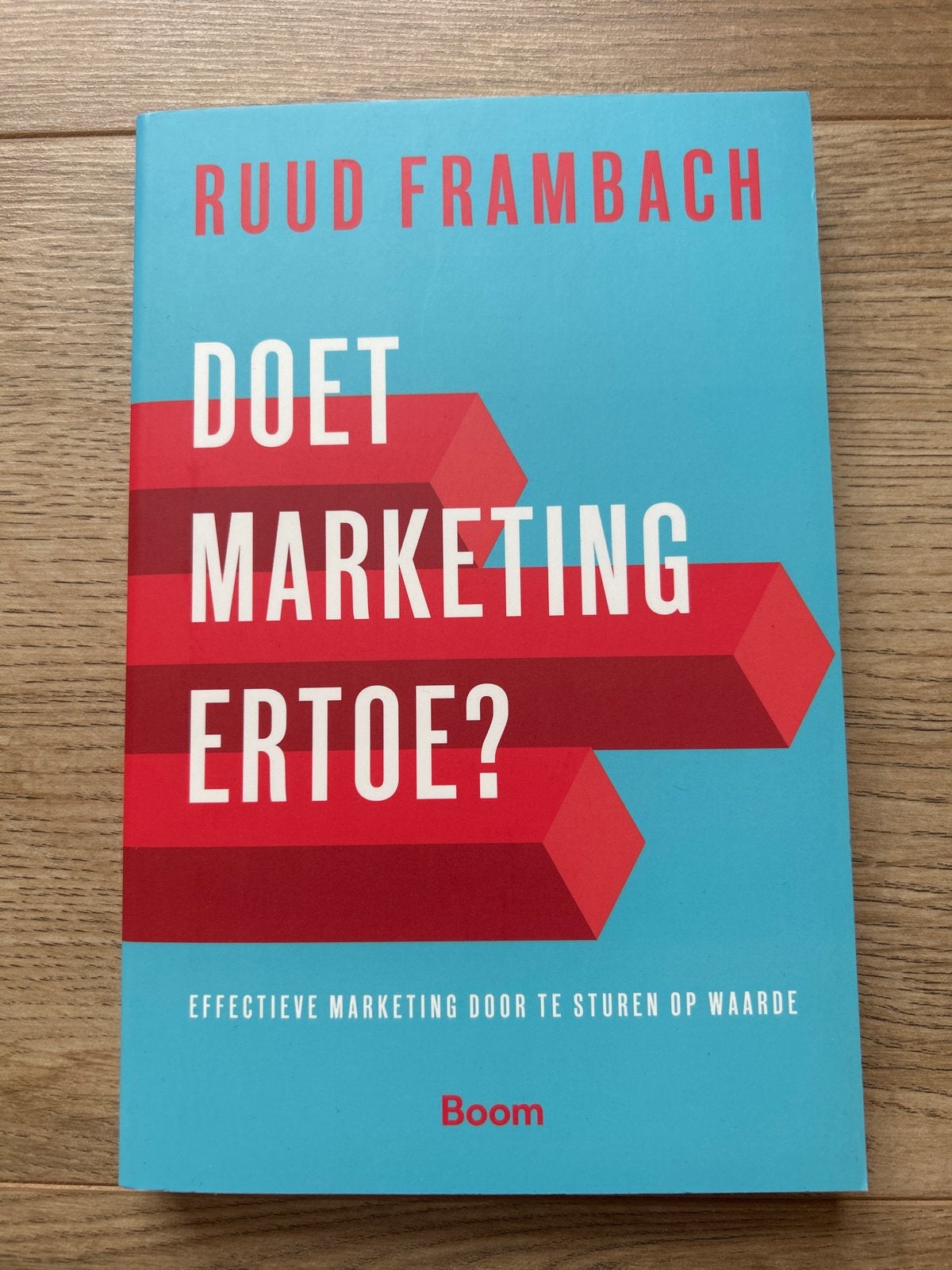 Doet marketing ertoe? Effectieve marketing - Ruud Frambach, Ophalen of Verzenden, Zo goed als nieuw, Economie en Marketing