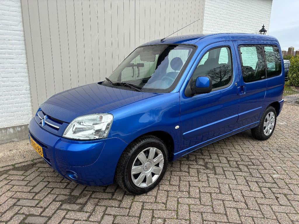 Citroën Berlingo 1.6i 16V 2e Eig.!, Voll.Hist. Trekh. 2006👌, Auto's, Stof, Traction-control, Blauw, Handgeschakeld