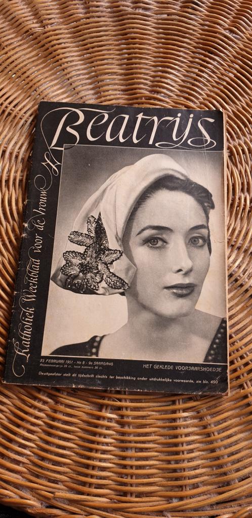 weekblad beatrijs 23 feb 1951, Ophalen of Verzenden