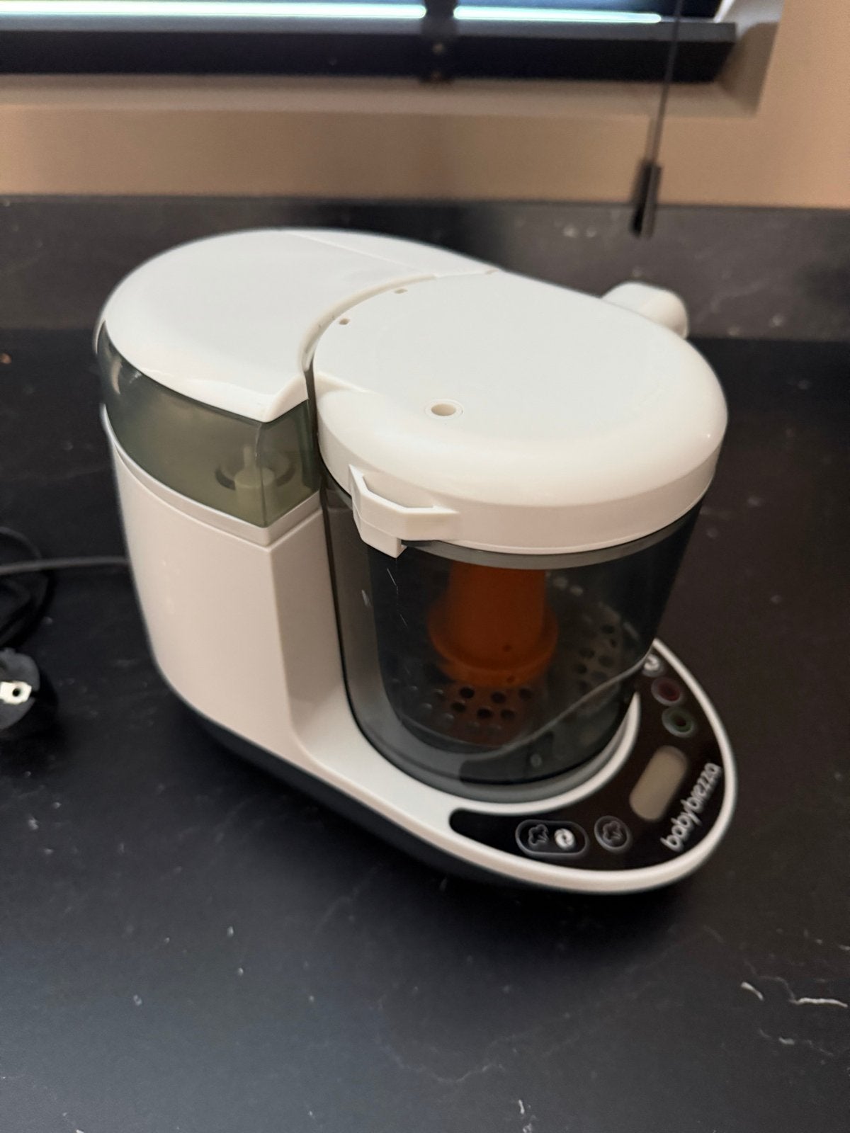 Baby Brezza Food Maker Deluxe - Maak zelf babyvoeding, Stoomfunctie, Ophalen of Verzenden, Zo goed als nieuw, Babyvoedingmaker