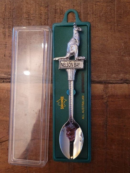 Australische Souvenir Lepel - Nelson Bay Kangoeroe, Ophalen of Verzenden