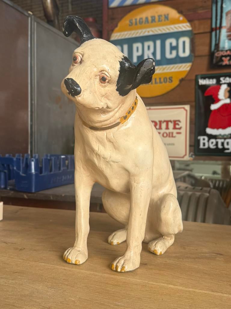 Nipper hond beeldje, Verzamelen, Ophalen of Verzenden, Gebruikt, Dier