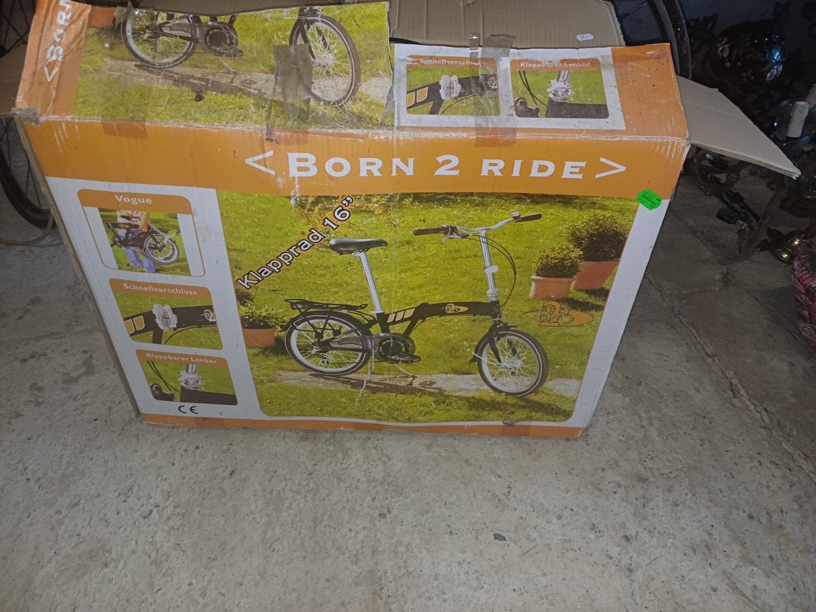 Vouwfiets nieuw in doos, Fietsen en Brommers, Ophalen, Nieuw, Overige typen, Opvouwbaar