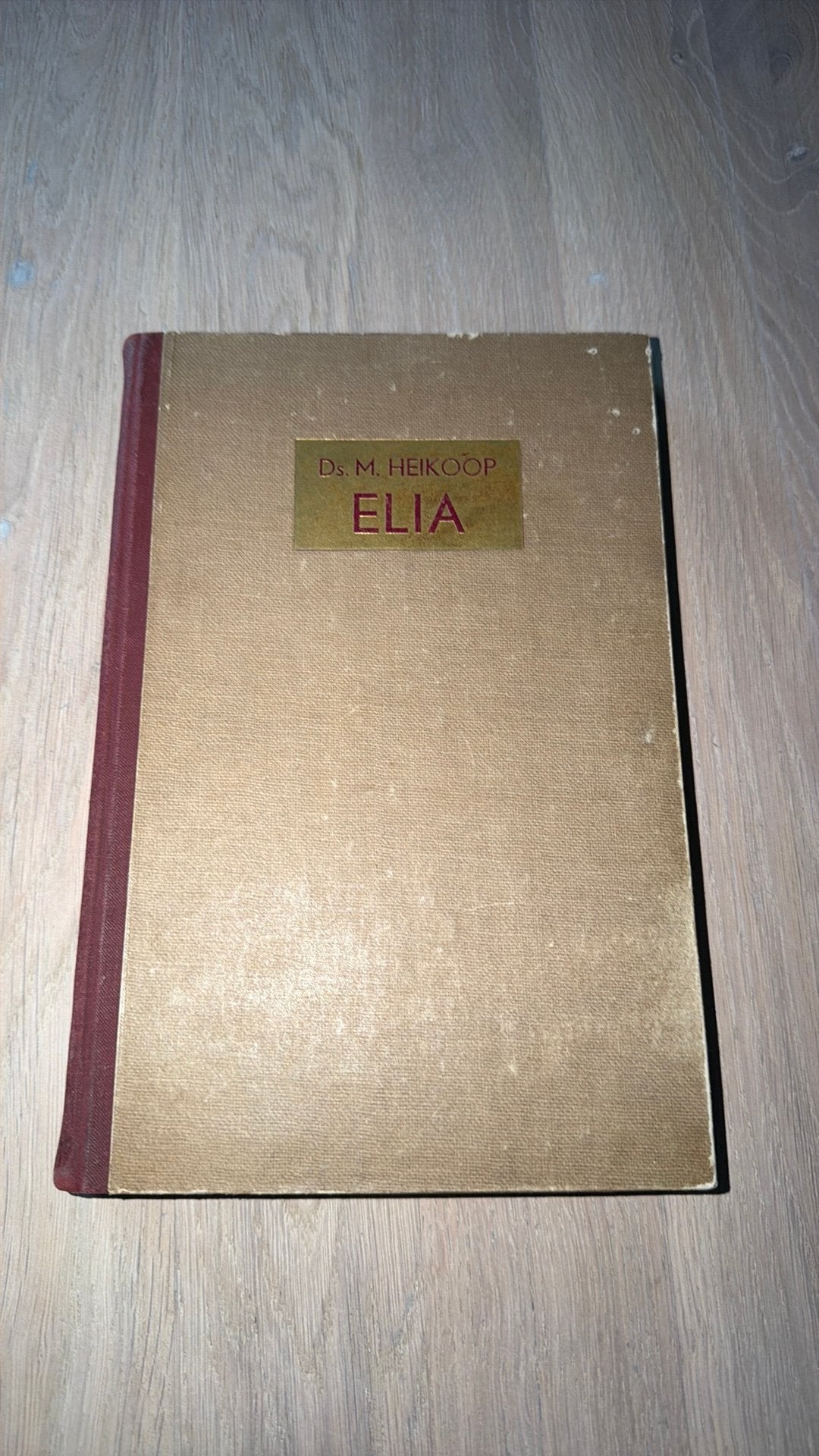 Boek:  Elia - Twaalf Bijbellezingen - Ds M. Heikoop - 1949, Boeken, Gelezen, Ophalen of Verzenden, Ds M. Heikoop, Christendom | Protestants