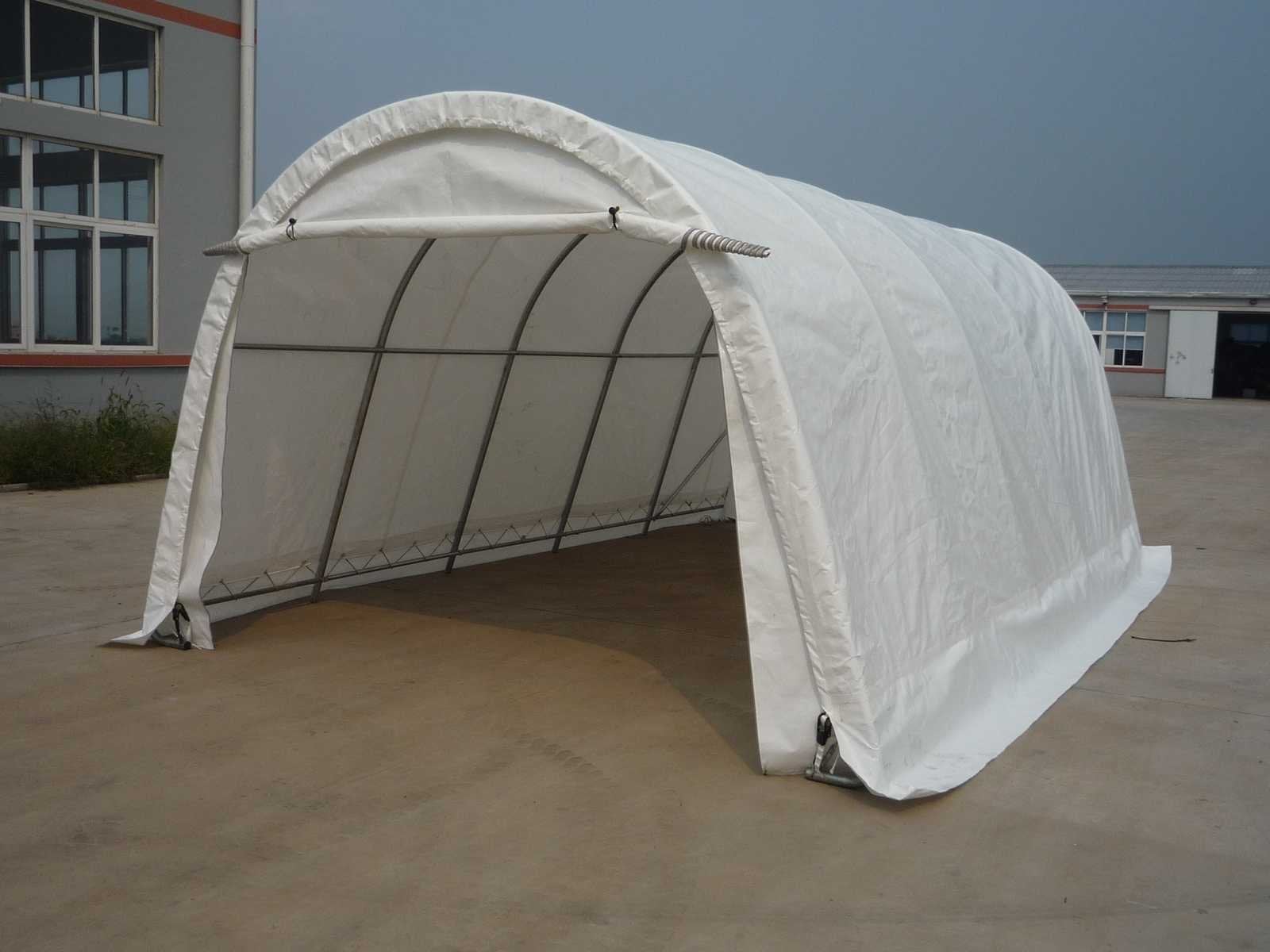 2025 Rhino-Cross-Shelter 143014R - 9,2x4,3x4,3 m Opslagtent