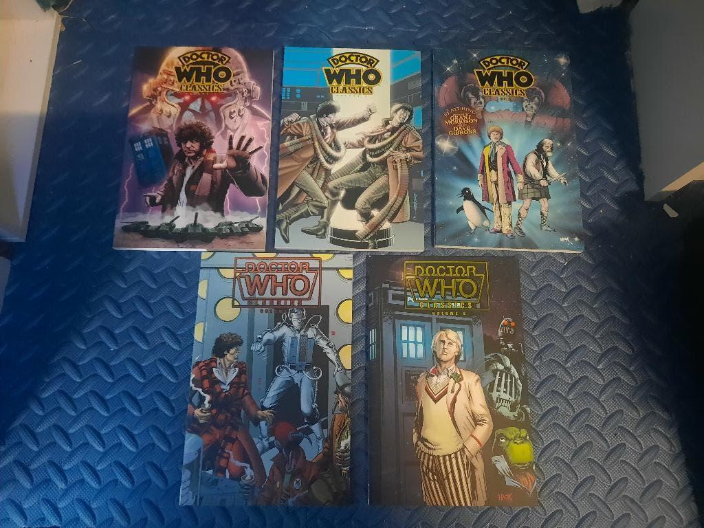 CLASSIC DOCTOR WHO strips-collecties (Engels), Boeken, Meerdere stripboeken, Ophalen of Verzenden, Zo goed als nieuw