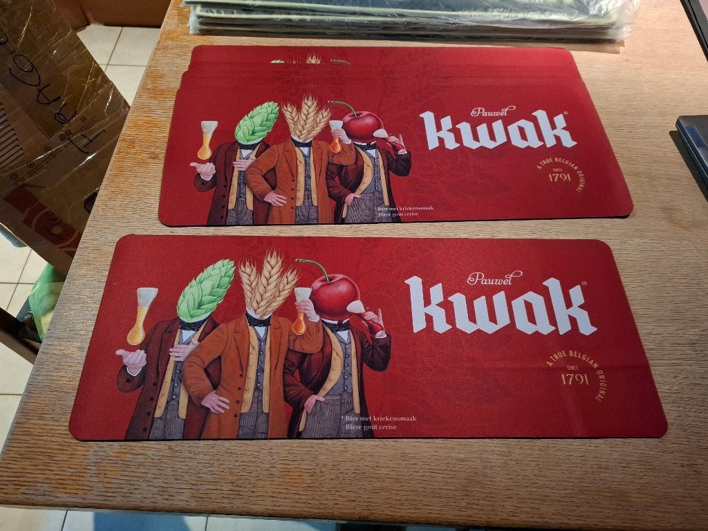 Barmat / toogmat Pauwel Kwak bier, Ophalen of Verzenden, Nieuw, Overige typen, Overige merken