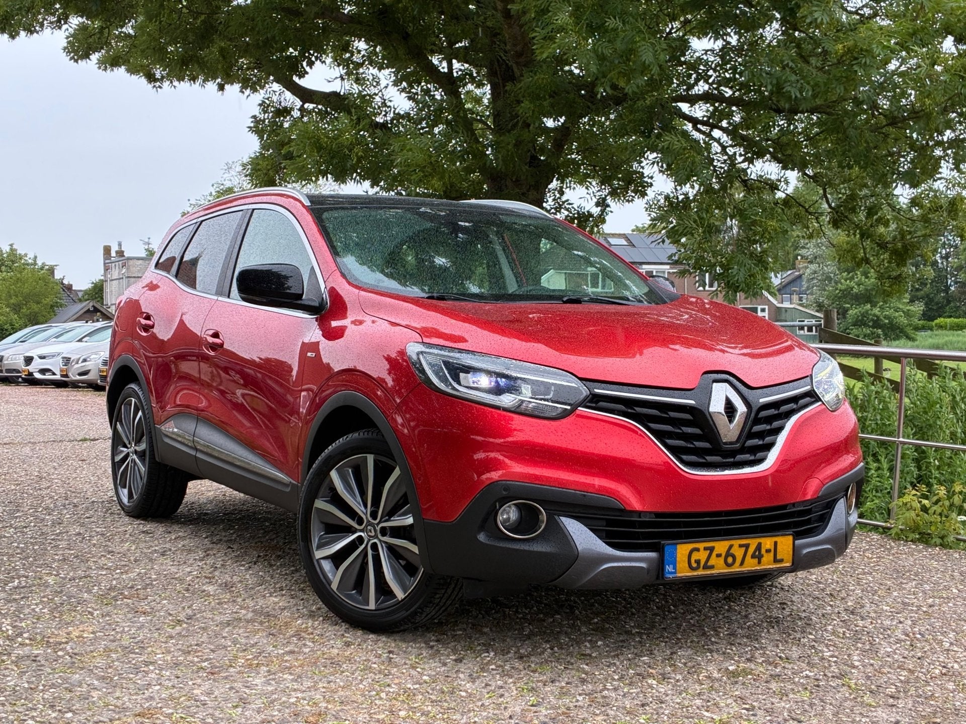Renault Kadjar 1.2 TCe Bose | Leder + Pano + Key-less + Clim, Auto's, Renault, Bedrijf, Te koop, Kadjar, ABS, Achteruitrijcamera