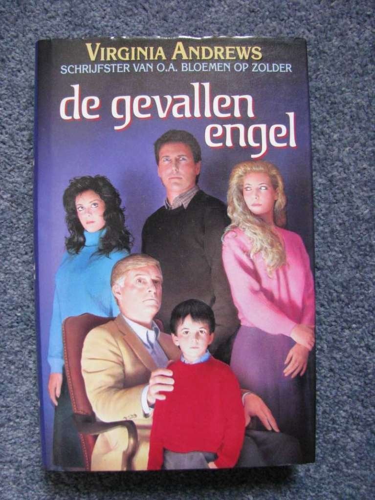 Virginia Andrews - De gevallen engel hardcover, Boeken, Ophalen of Verzenden, Zo goed als nieuw, Virginia Andrews