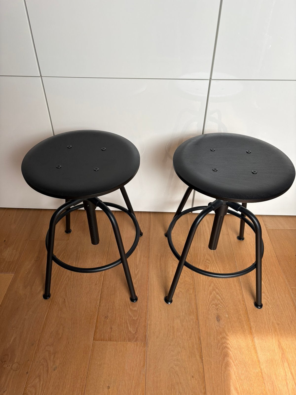 IKEA Kullaberg krukken (2x), Huis en Inrichting, Krukjes, Ophalen, In hoogte verstelbaar, Zo goed als nieuw, Hout