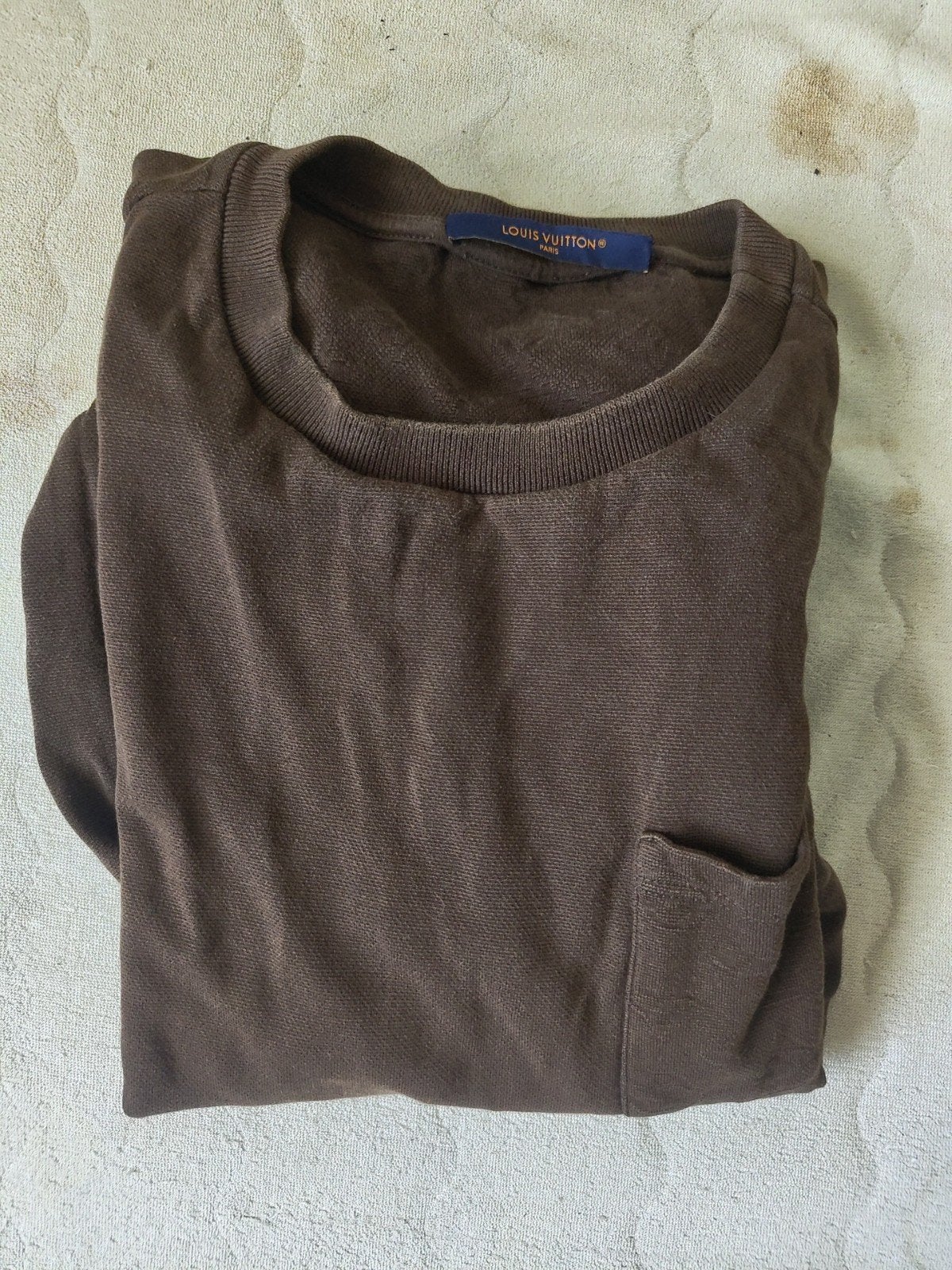Louis Vuitton LVSE Khaki Shirt Maat L, Ophalen of Verzenden, Zo goed als nieuw, Louis Vuitton