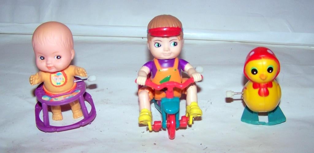 3 retro opwindbare speeltjes. Nwst., Ophalen of Verzenden, Zo goed als nieuw
