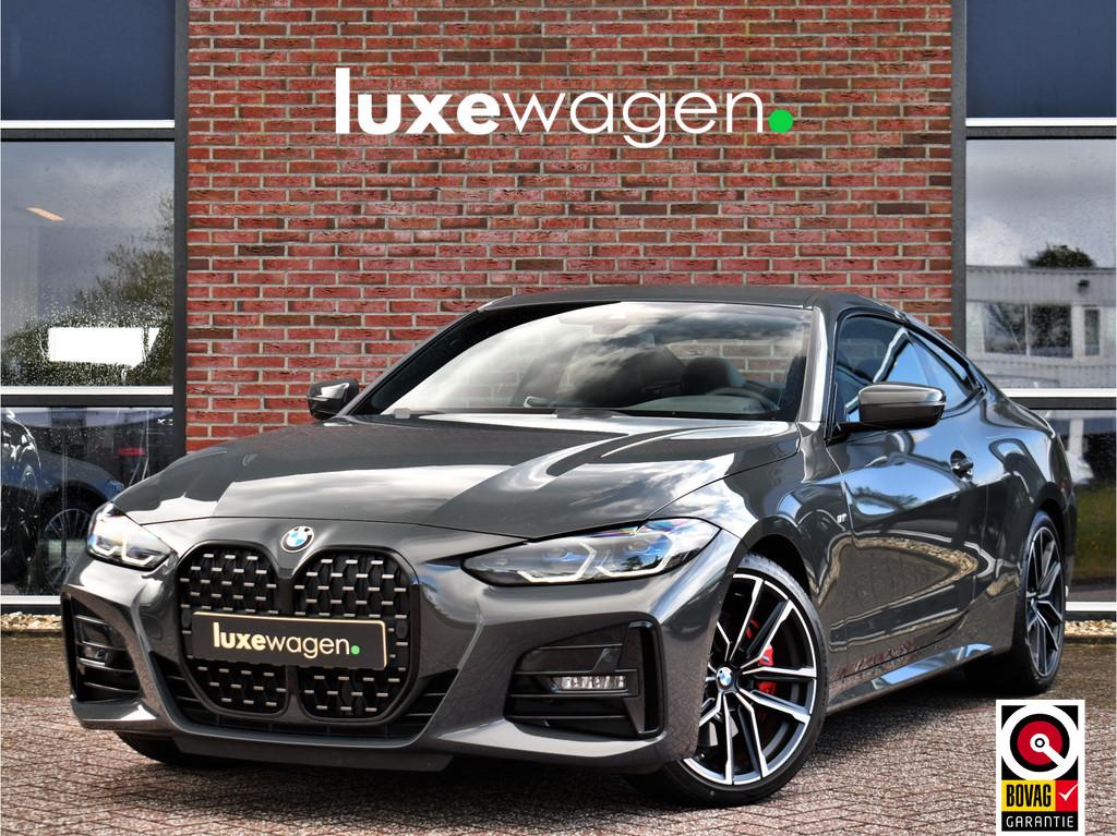BMW 4 Serie Coupé 420i M-Sport | NL-auto | Dravitgrau | 19i, Auto's, BMW, Bedrijf, Te koop, 4-Serie, ABS, Achteruitrijcamera, Airbags
