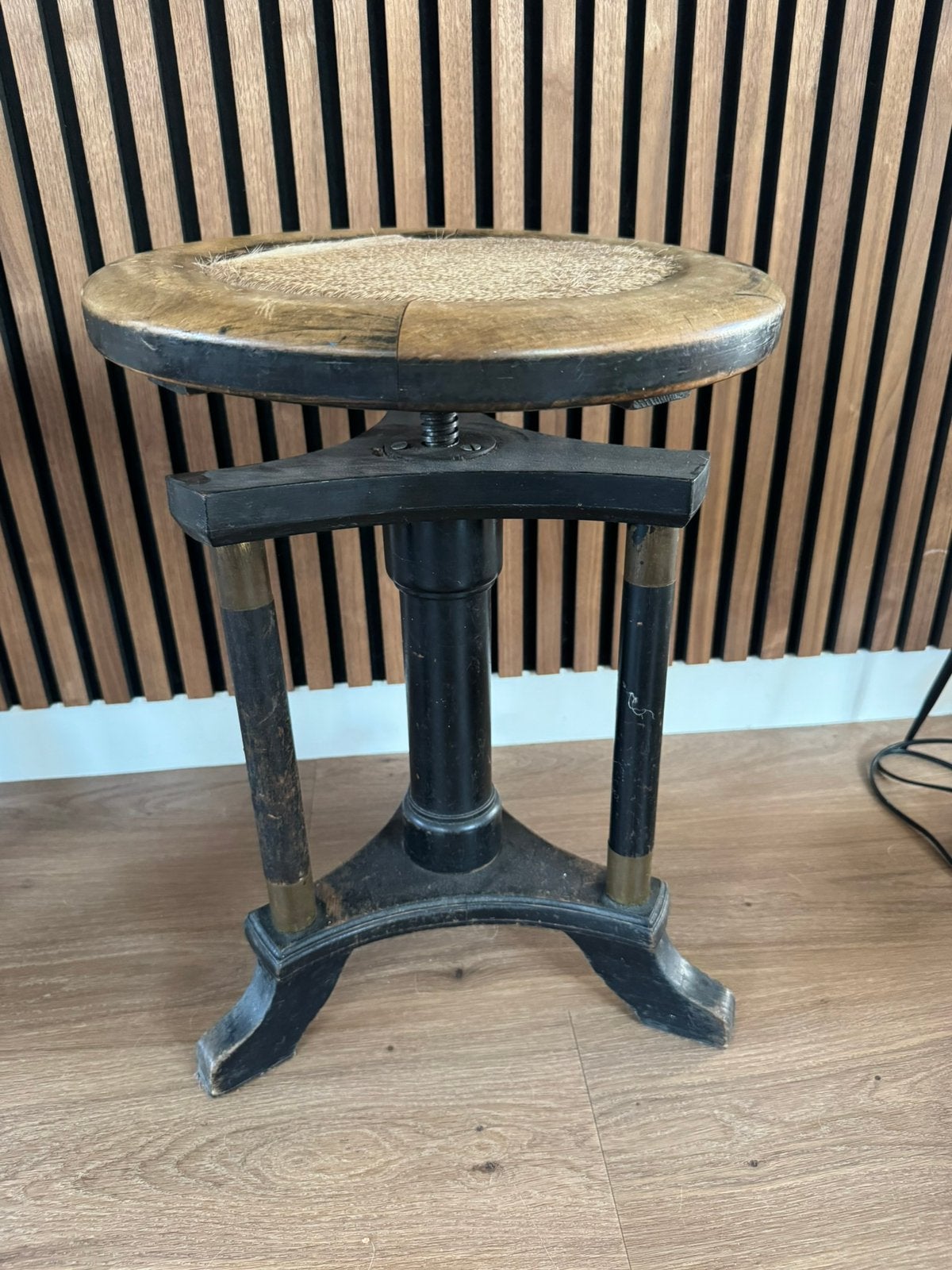 Antieke Art Deco / Regency Pianokruk – Verstelbaar, Ophalen