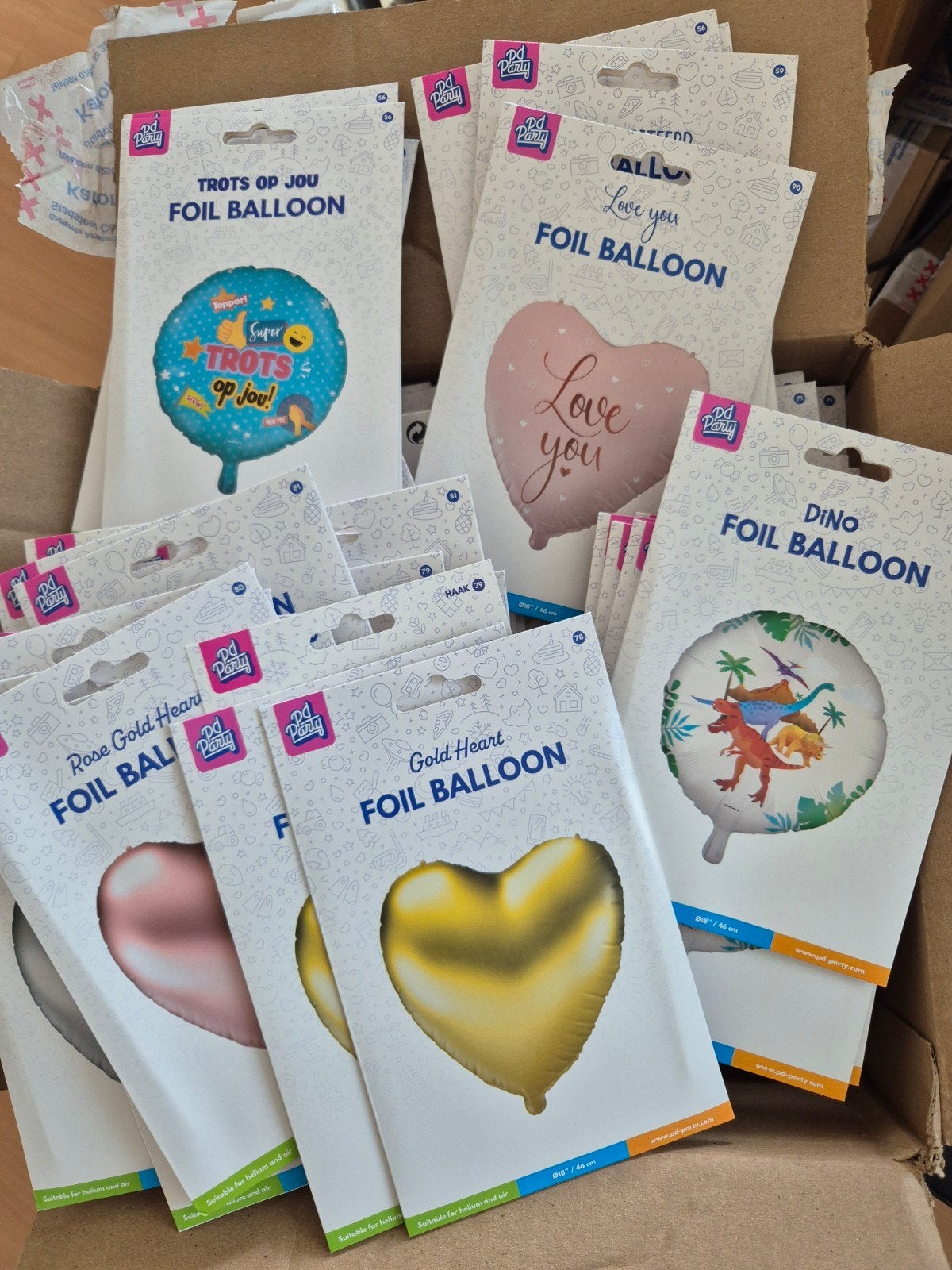 Foil ballonnen, Ophalen of Verzenden